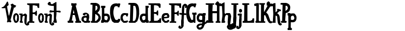 VonFont font