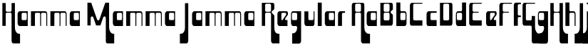 Hamma Mamma Jamma font download