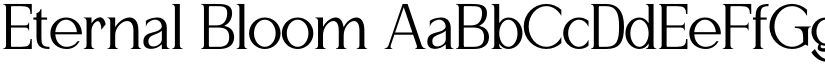 Eternal Bloom font download