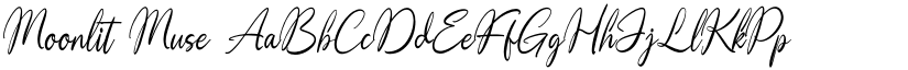 Moonlit Muse font