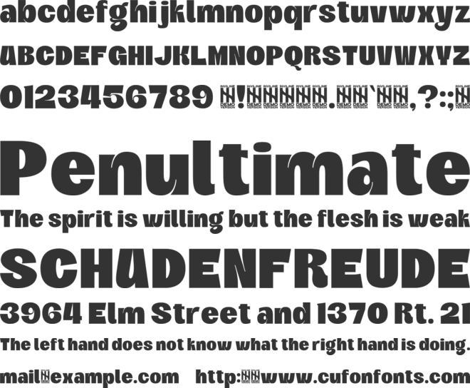 Colette Font font preview