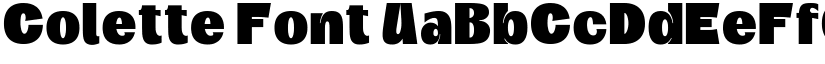 Colette Font font