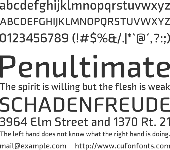 Ramis Arabic TRIAL font preview