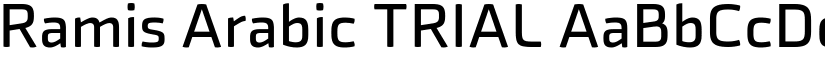 Ramis Arabic TRIAL font