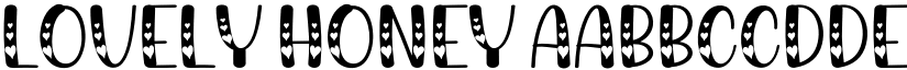 Lovely Honey font
