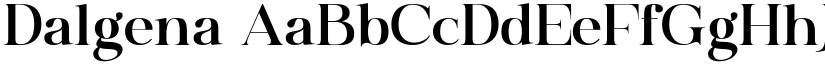 Dalgena font download