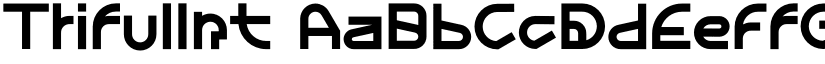 Trifullnt font download