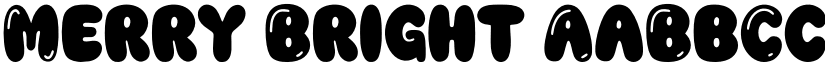 Merry Bright font