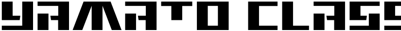 Yamato Class Condensed font