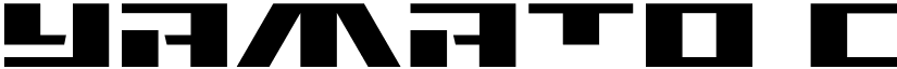 Yamato Class Expanded font