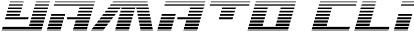 Yamato Class Gradient Italic font