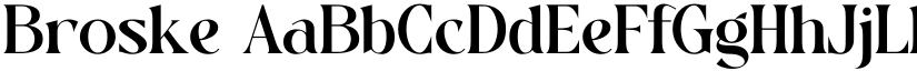 Broske font download