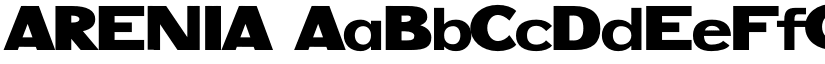 ARENIA font download