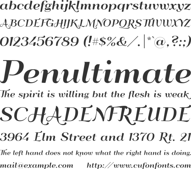 QumpellkaNo12 font preview