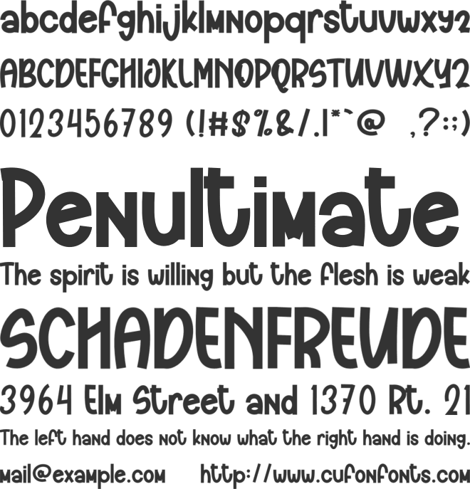 Honey Summer font preview