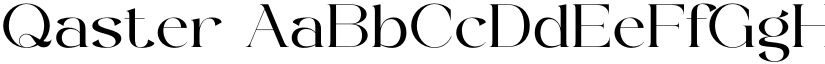 Qaster font download