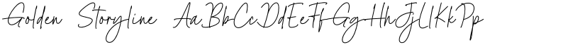 Golden Storyline font