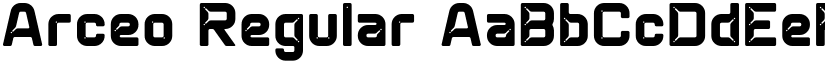 Arceo font download