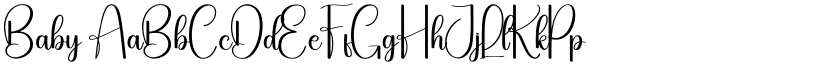 Baby font