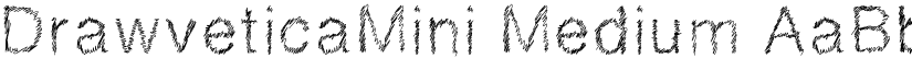 DrawveticaMini Medium font