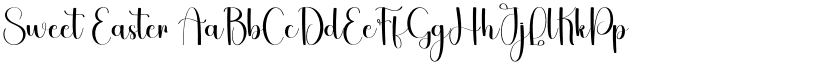 Sweet Easter font