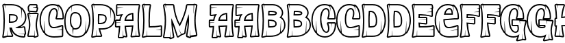 Ricopalm font