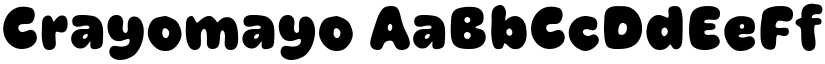 Crayomayo font download