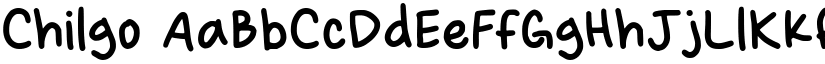 Chilgo font