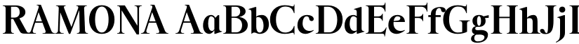 RAMONA font download