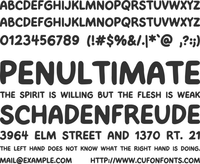 Enchanted Bride font preview