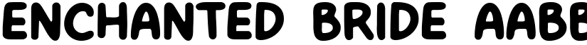 Enchanted Bride font