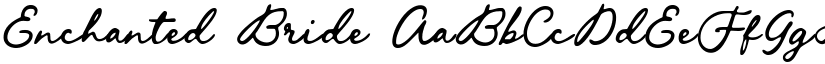Enchanted Bride font
