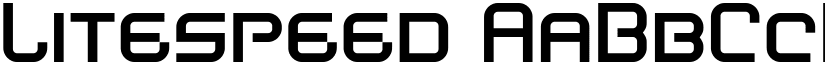 Litespeed font