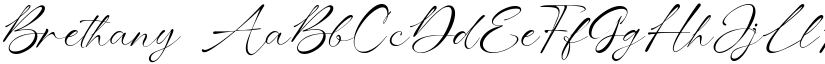 Brethany font download