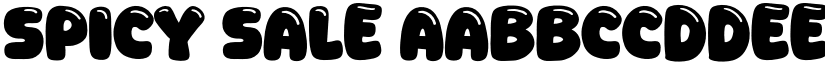 Spicy Sale font