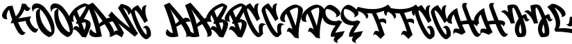 Koobang font