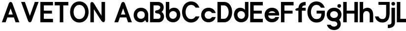 AVETON font