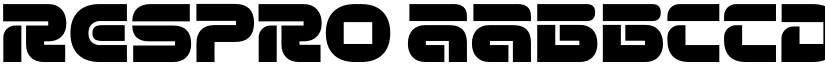 Respro font