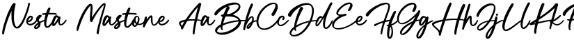 Nesta Mastone font