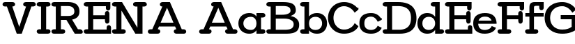 VIRENA font download