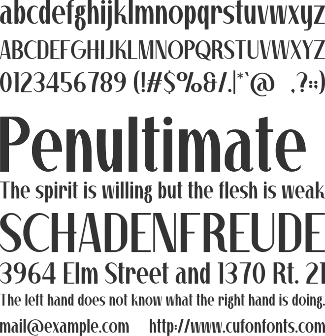 JOYHOUSE font preview