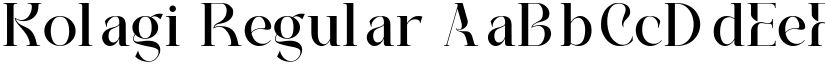 Kolagi font download