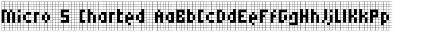 Micro 5 Charted font