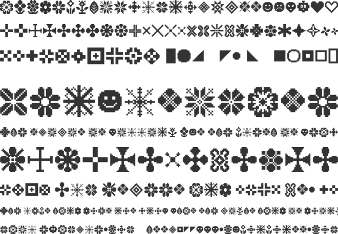 Yarndings 20 font preview