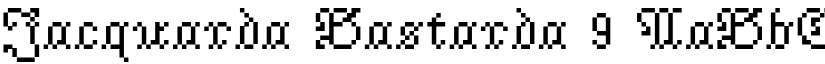 Jacquarda Bastarda 9 font download