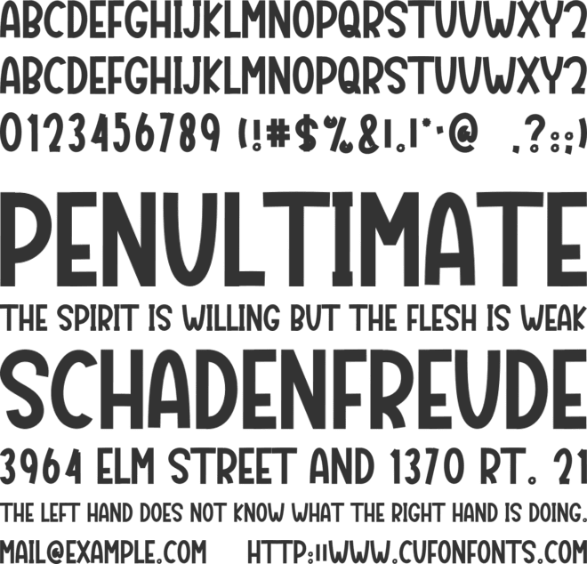 Elegant Valentine font preview