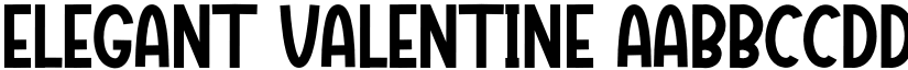 Elegant Valentine font