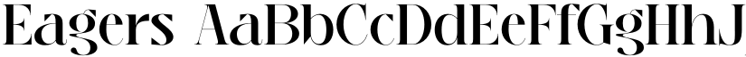Eagers font download