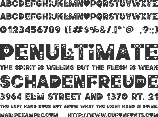 Honey Airo font preview