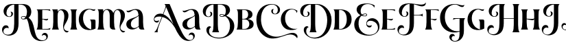 Renigma font download